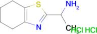 [1-(4,5,6,7-tetrahydro-1,3-benzothiazol-2-yl)ethyl]amine dihydrochloride