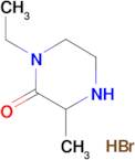 1-ethyl-3-methyl-2-piperazinone hydrobromide