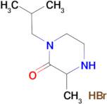 1-isobutyl-3-methyl-2-piperazinone hydrobromide