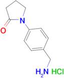 1-[4-(aminomethyl)phenyl]-2-pyrrolidinone hydrochloride