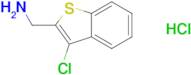 [(3-chloro-1-benzothien-2-yl)methyl]amine hydrochloride