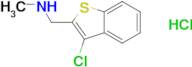 [(3-chloro-1-benzothien-2-yl)methyl]methylamine hydrochloride