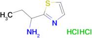 [1-(1,3-thiazol-2-yl)propyl]amine dihydrochloride