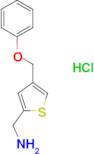 {[4-(phenoxymethyl)-2-thienyl]methyl}amine hydrochloride