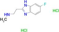 [2-(5-fluoro-1H-benzimidazol-2-yl)ethyl]methylamine dihydrochloride
