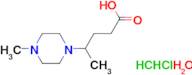 4-(4-methyl-1-piperazinyl)pentanoic acid dihydrochloride hydrate
