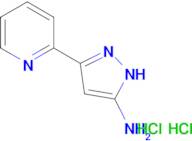 3-(2-pyridinyl)-1H-pyrazol-5-amine dihydrochloride