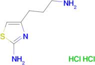 4-(3-aminopropyl)-1,3-thiazol-2-amine dihydrochloride