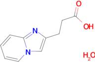 3-imidazo[1,2-a]pyridin-2-ylpropanoic acid hydrate