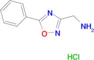 [(5-phenyl-1,2,4-oxadiazol-3-yl)methyl]amine hydrochloride