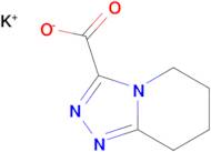 potassium 5,6,7,8-tetrahydro[1,2,4]triazolo[4,3-a]pyridine-3-carboxylate