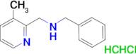 N-benzyl-1-(3-methyl-2-pyridinyl)methanamine dihydrochloride