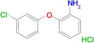 [2-(3-chlorophenoxy)phenyl]amine hydrochloride