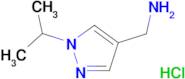 [(1-isopropyl-1H-pyrazol-4-yl)methyl]amine hydrochloride