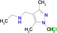 N-[(1,3,5-trimethyl-1H-pyrazol-4-yl)methyl]ethanamine hydrochloride