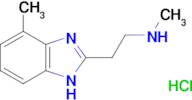 N-methyl-2-(4-methyl-1H-benzimidazol-2-yl)ethanamine hydrochloride