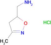 [(3-methyl-4,5-dihydro-5-isoxazolyl)methyl]amine hydrochloride