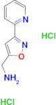 {[3-(2-pyridinyl)-5-isoxazolyl]methyl}amine dihydrochloride