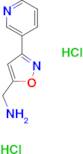 {[3-(3-pyridinyl)-5-isoxazolyl]methyl}amine dihydrochloride