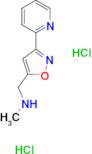 N-methyl-1-[3-(2-pyridinyl)-5-isoxazolyl]methanamine dihydrochloride