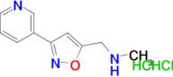 N-methyl-1-[3-(3-pyridinyl)-5-isoxazolyl]methanamine dihydrochloride