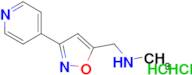 N-methyl-1-[3-(4-pyridinyl)-5-isoxazolyl]methanamine dihydrochloride