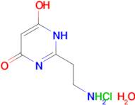 2-(2-aminoethyl)-4,6-pyrimidinediol hydrochloride hydrate