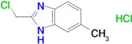 2-(chloromethyl)-6-methyl-1H-benzimidazole hydrochloride