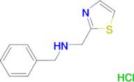 1-phenyl-N-(1,3-thiazol-2-ylmethyl)methanamine hydrochloride