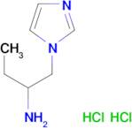 [1-(1H-imidazol-1-ylmethyl)propyl]amine dihydrochloride