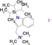 N,N,N-trimethyl[1-(triisopropylsilyl)-1H-indol-3-yl]methanaminium iodide