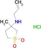 N-allyl-3-methyltetrahydro-3-thiophenamine 1,1-dioxide hydrochloride