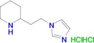 2-[2-(1H-imidazol-1-yl)ethyl]piperidine dihydrochloride