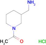 [(1-acetyl-3-piperidinyl)methyl]amine hydrochloride