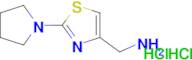 {[2-(1-pyrrolidinyl)-1,3-thiazol-4-yl]methyl}amine dihydrochloride