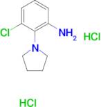 [3-chloro-2-(1-pyrrolidinyl)phenyl]amine dihydrochloride