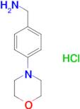 (4-morpholin-4-ylbenzyl)amine hydrochloride