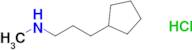 (3-cyclopentylpropyl)methylamine hydrochloride