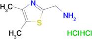 [(4,5-dimethyl-1,3-thiazol-2-yl)methyl]amine dihydrochloride