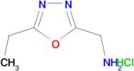 [(5-ethyl-1,3,4-oxadiazol-2-yl)methyl]amine hydrochloride