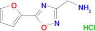 {[5-(2-furyl)-1,2,4-oxadiazol-3-yl]methyl}amine hydrochloride