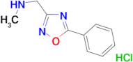 N-methyl-1-(5-phenyl-1,2,4-oxadiazol-3-yl)methanamine hydrochloride