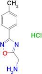 {[3-(4-methylphenyl)-1,2,4-oxadiazol-5-yl]methyl}amine hydrochloride