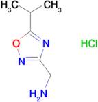 [(5-isopropyl-1,2,4-oxadiazol-3-yl)methyl]amine hydrochloride