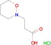 3-(1,2-oxazinan-2-yl)propanoic acid hydrochloride