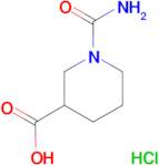 1-(aminocarbonyl)-3-piperidinecarboxylic acid hydrochloride