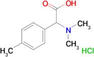 (dimethylamino)(4-methylphenyl)acetic acid hydrochloride