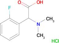 (dimethylamino)(2-fluorophenyl)acetic acid hydrochloride