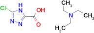 5-chloro-1H-1,2,4-triazole-3-carboxylic acid N,N-diethylethanamine salt