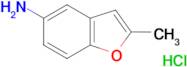 (2-Methyl-1-benzofuran-5-yl)amine hydrochloride